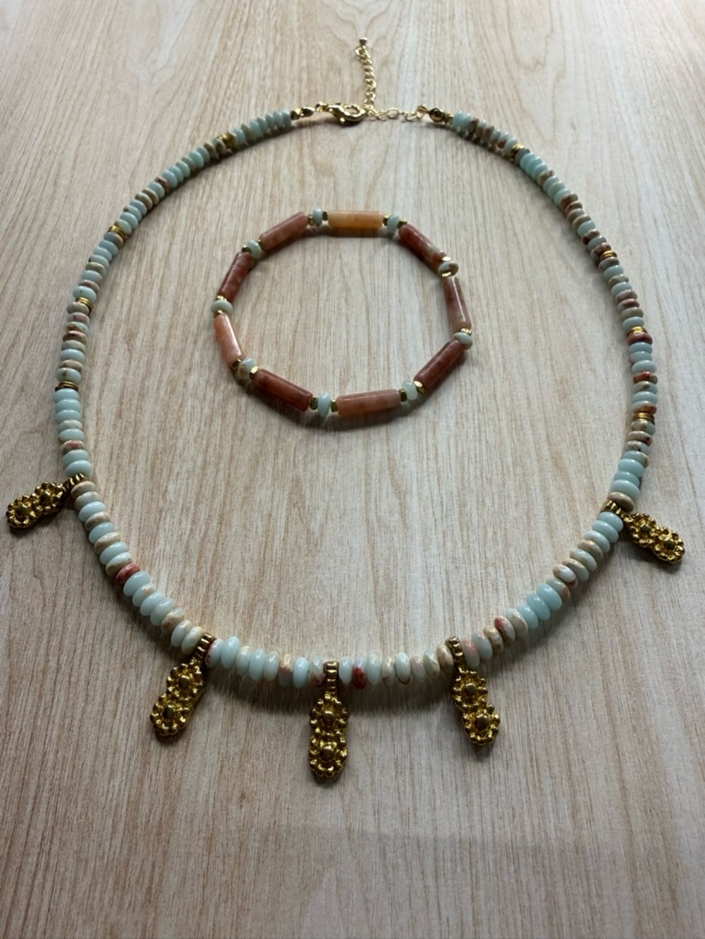 Necklace and Bracelet Set